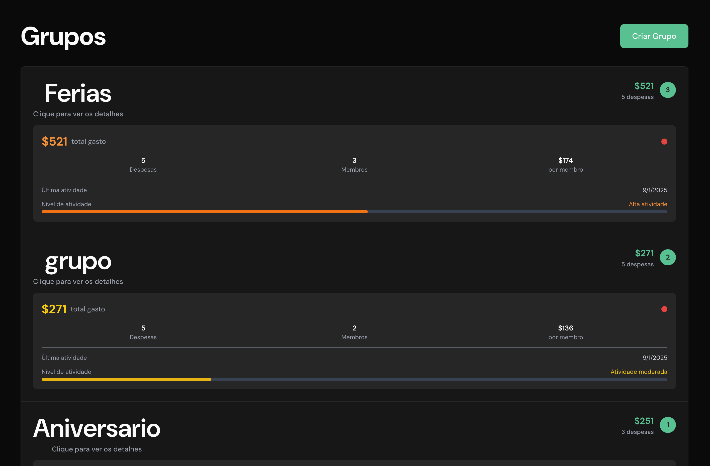 Divisão Instantânea